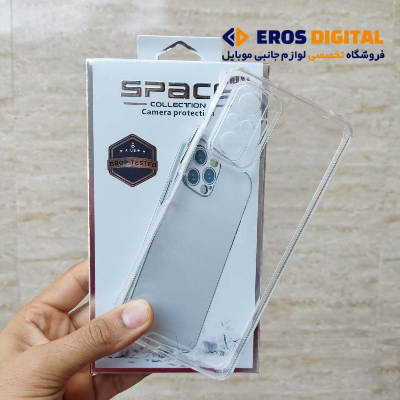 قاب شفاف Redmi Note 10 Pro 4G مدل Space Collection محافظ لنز دار