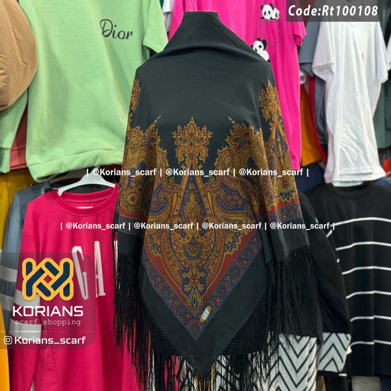 روسری ترک نخی کد r100108