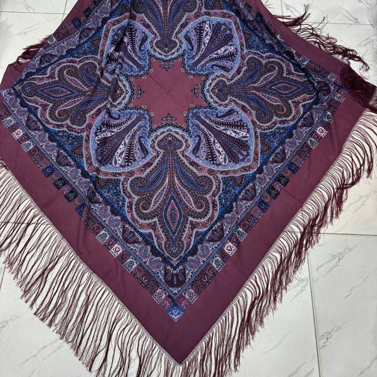 روسری ترک نخی کد r100146 — تصویر ۲