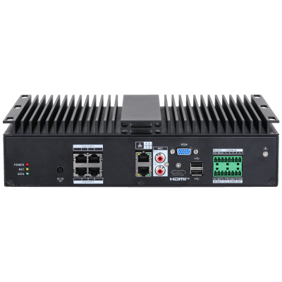 NVR4104-P-WT دستگاه ضبط تصاویر 4 کاناله با 4 پورت PoE و 1 هارد دیسک صنعتی — تصویر ۳