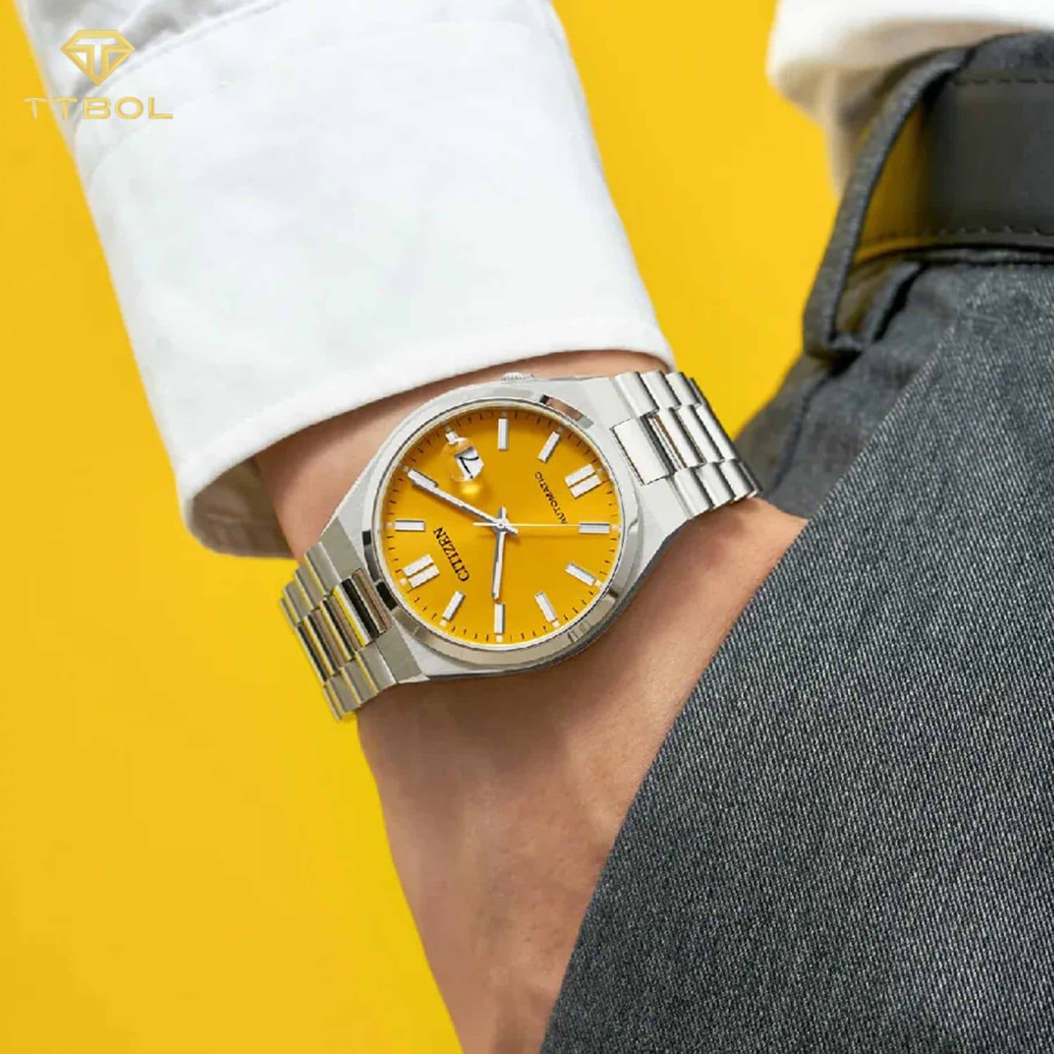 ساعت مچی کلاسیک مردانه سیتیزن مدل CITIZEN NJ0150-81Z — تصویر ۸