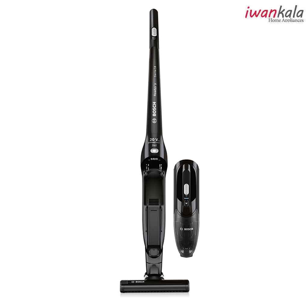 جاروشارژی بوش مدل BOSCH BCHF220B مشکی لیتیوم 20ولت 44 دقیقه شارژدهی ساخت چین