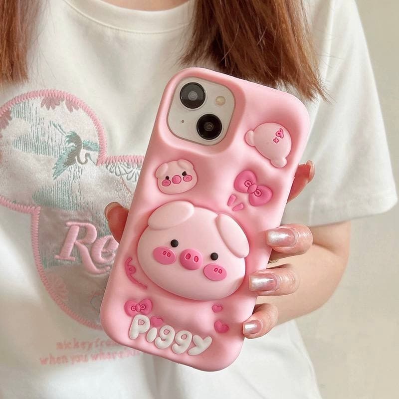 قاب piggy پاپ سوکتی (آیفون سامسونگ شیائومی)