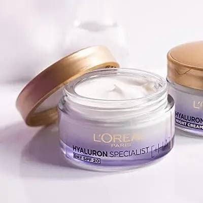 کرم روز ضد چروک هیالورونیک اسید SPF 20 لورال