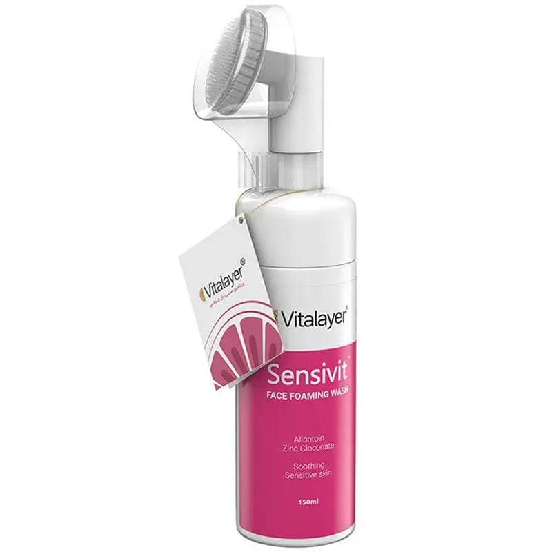 فوم شستشوی صورت پوست حساس Sensivit ویتالیر