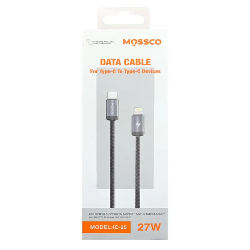 کابل شارژ تایپ سی به لایتنینگ MOSSCO IC-25