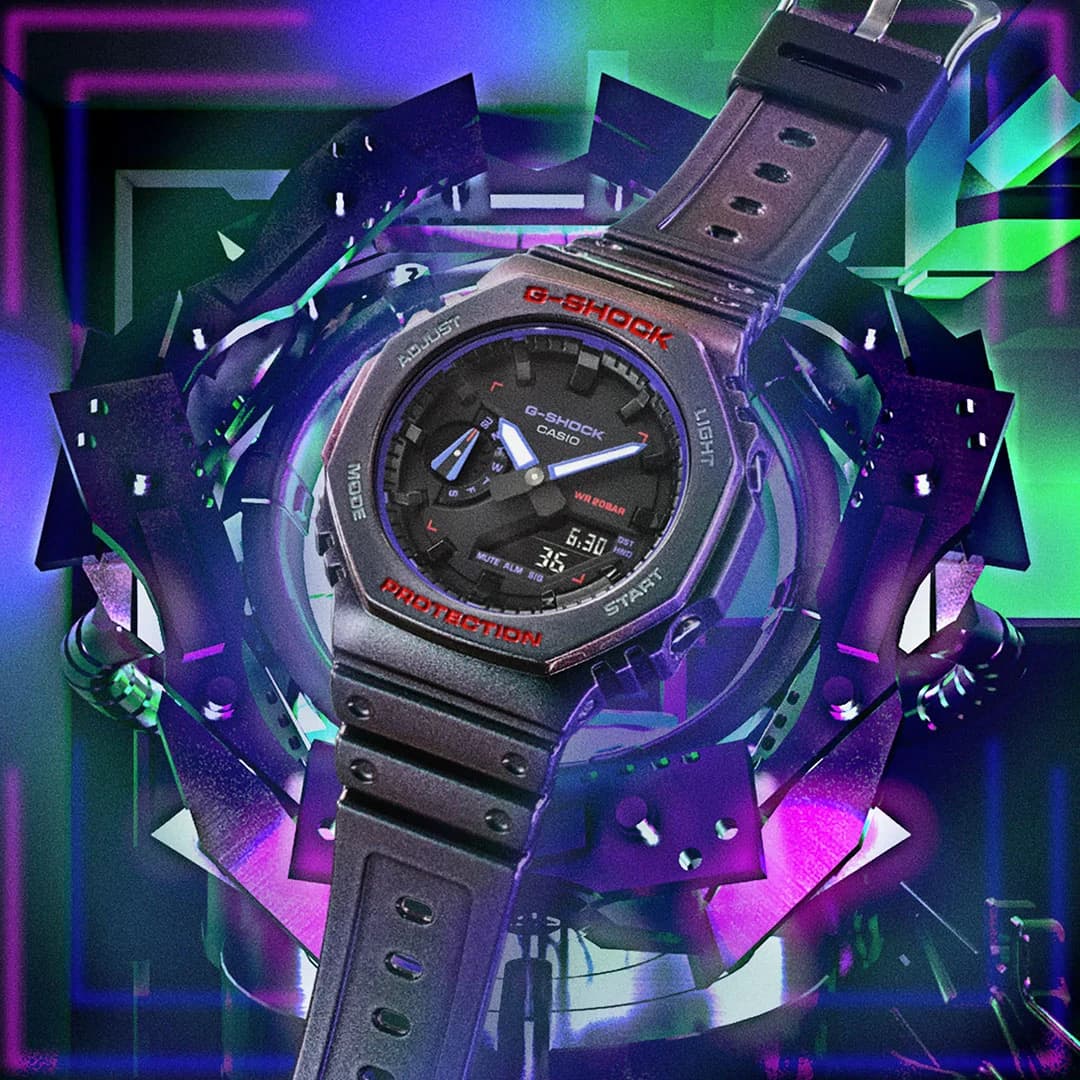 ساعت G-SHOCK مدل GA-2100AH-6A — تصویر ۴