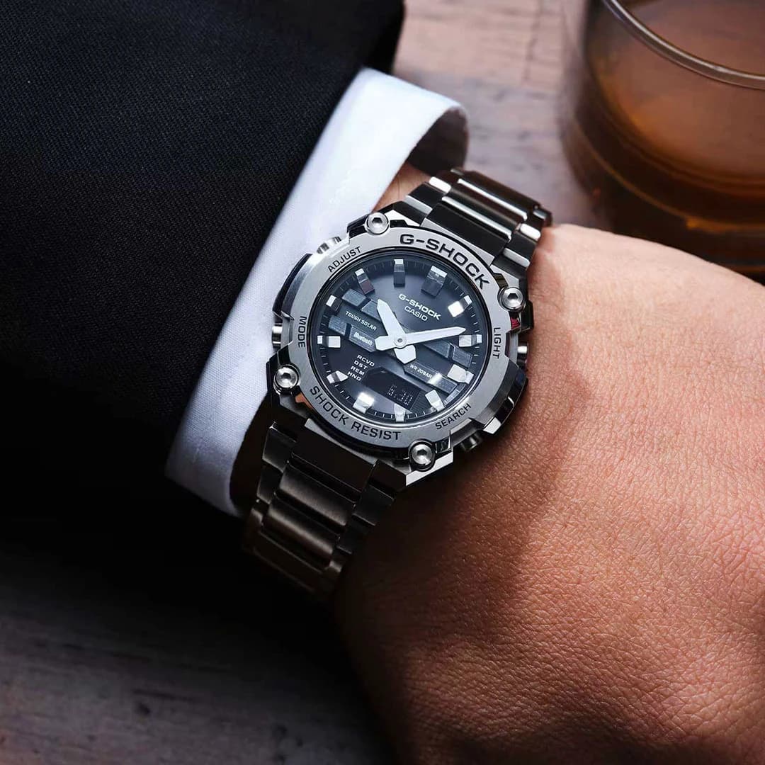 ساعت G-SHOCK مدل GST-B600D-1A — تصویر ۴