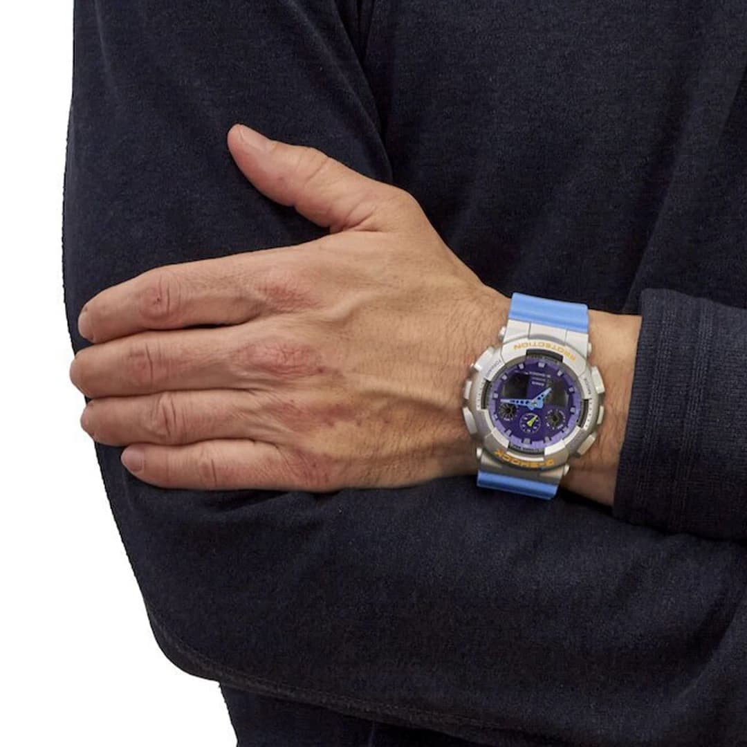 ساعت G-SHOCK مدل GA-100EU-8A2 — تصویر ۳