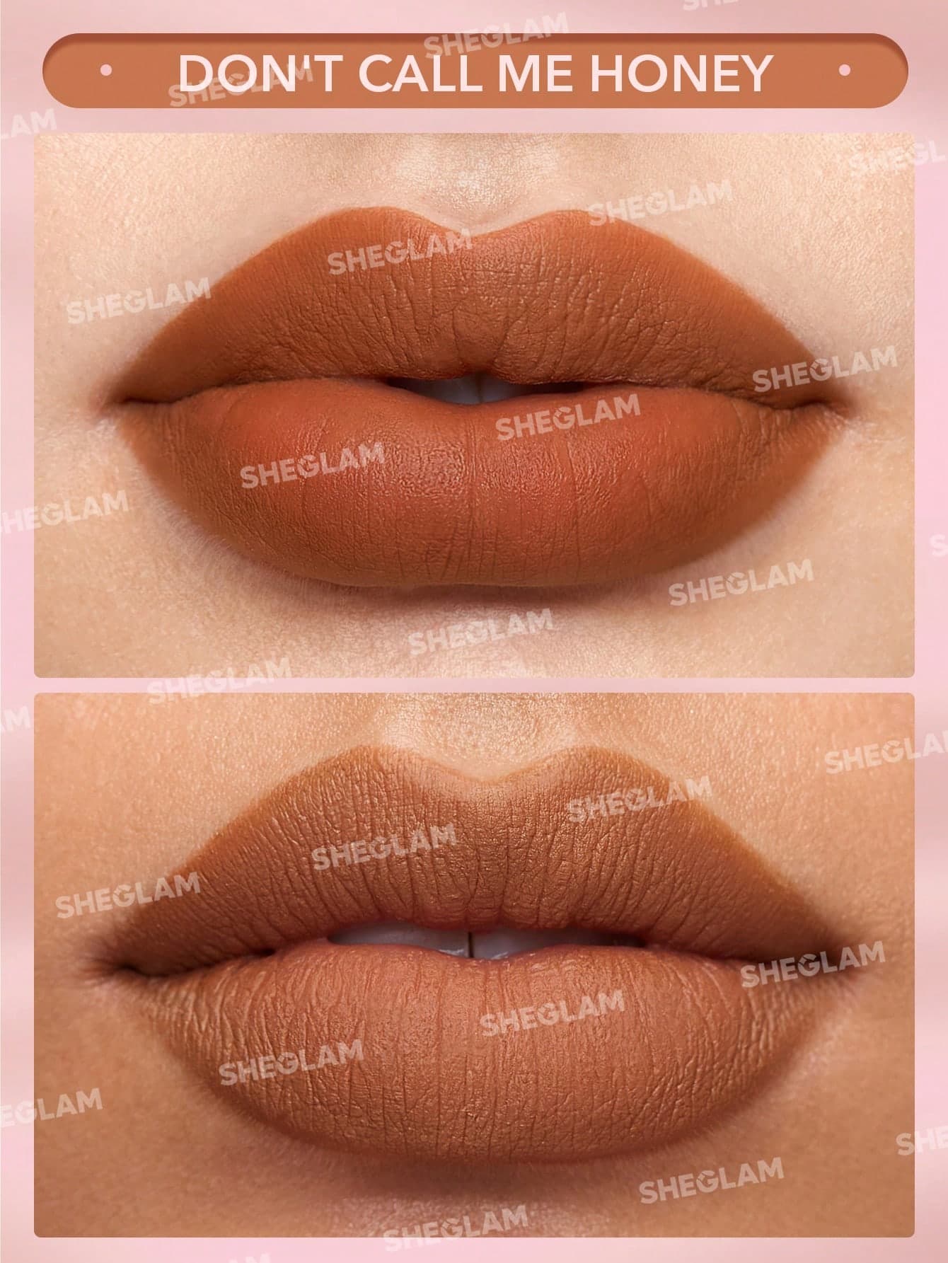 رژ لب شیگلم Matte Allure رنگ Don’t Call Me Honey — تصویر ۷