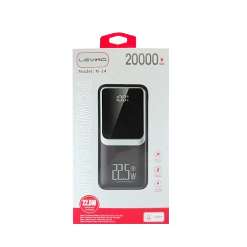 پاوربانک LEVINO N-14 20000mAh