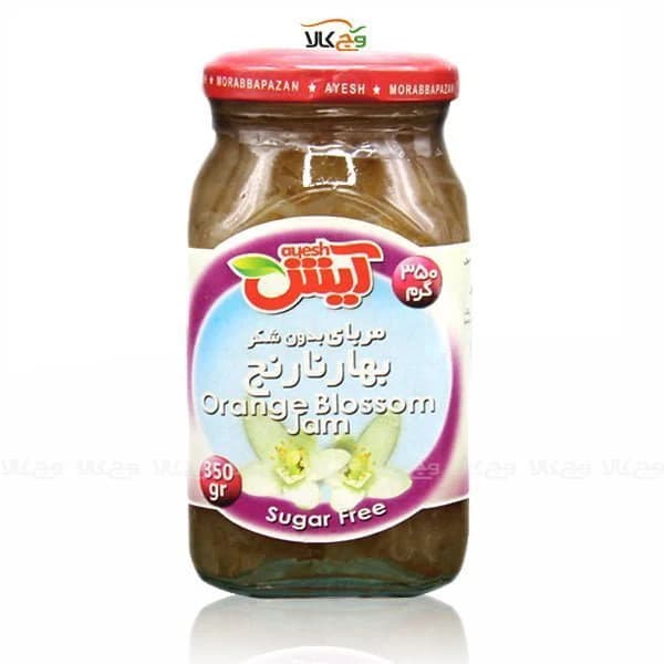 مربا بدون شکر بهارنارنج (دیابتی) آیش – 350 گرم