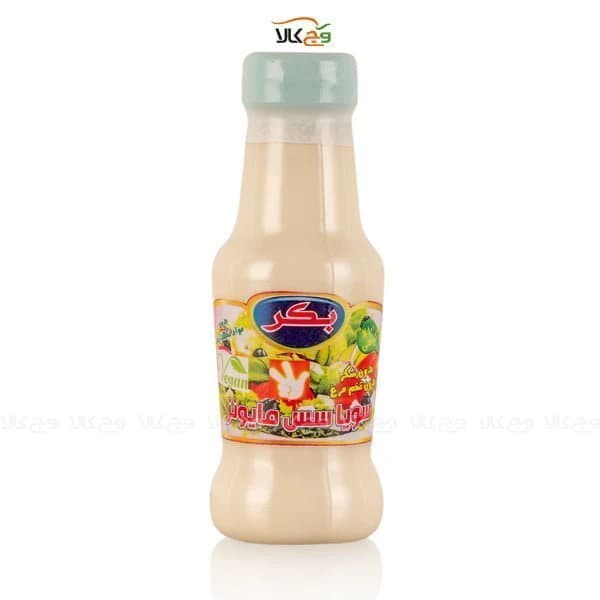 سس مایونز سویا گیاهی وگان بکر – 330 گرم