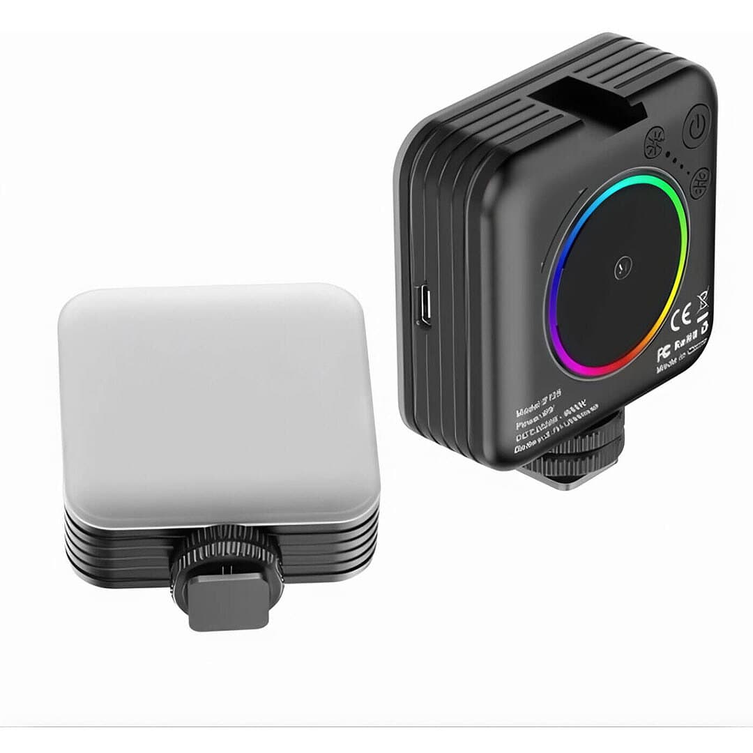 نور RGB مدل D12S – نور حرفه‌ای با تنظیم رنگ و دمای نور — تصویر ۵