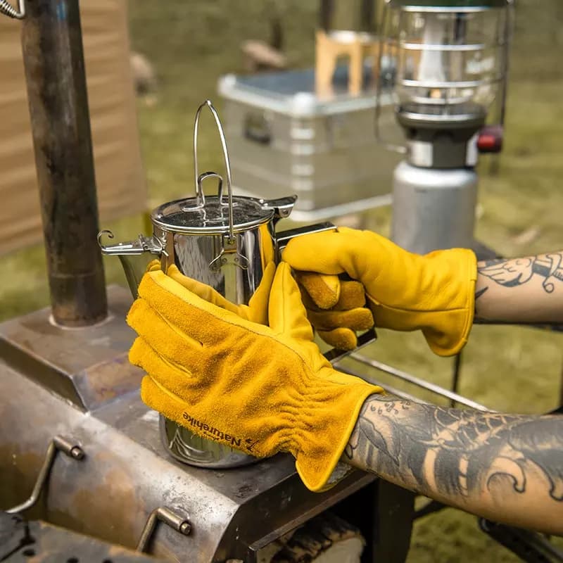 دستکش چرم نیچرهایک Naturehike work Gloves — تصویر ۴