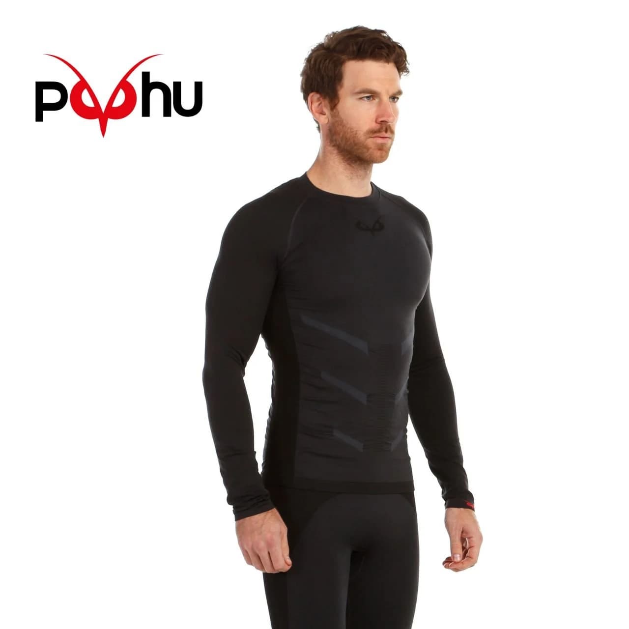 بیس لایر پوهو تیشرت ترکیه مردانه – Puhu Thermal Base Layer Active Motion Top Men