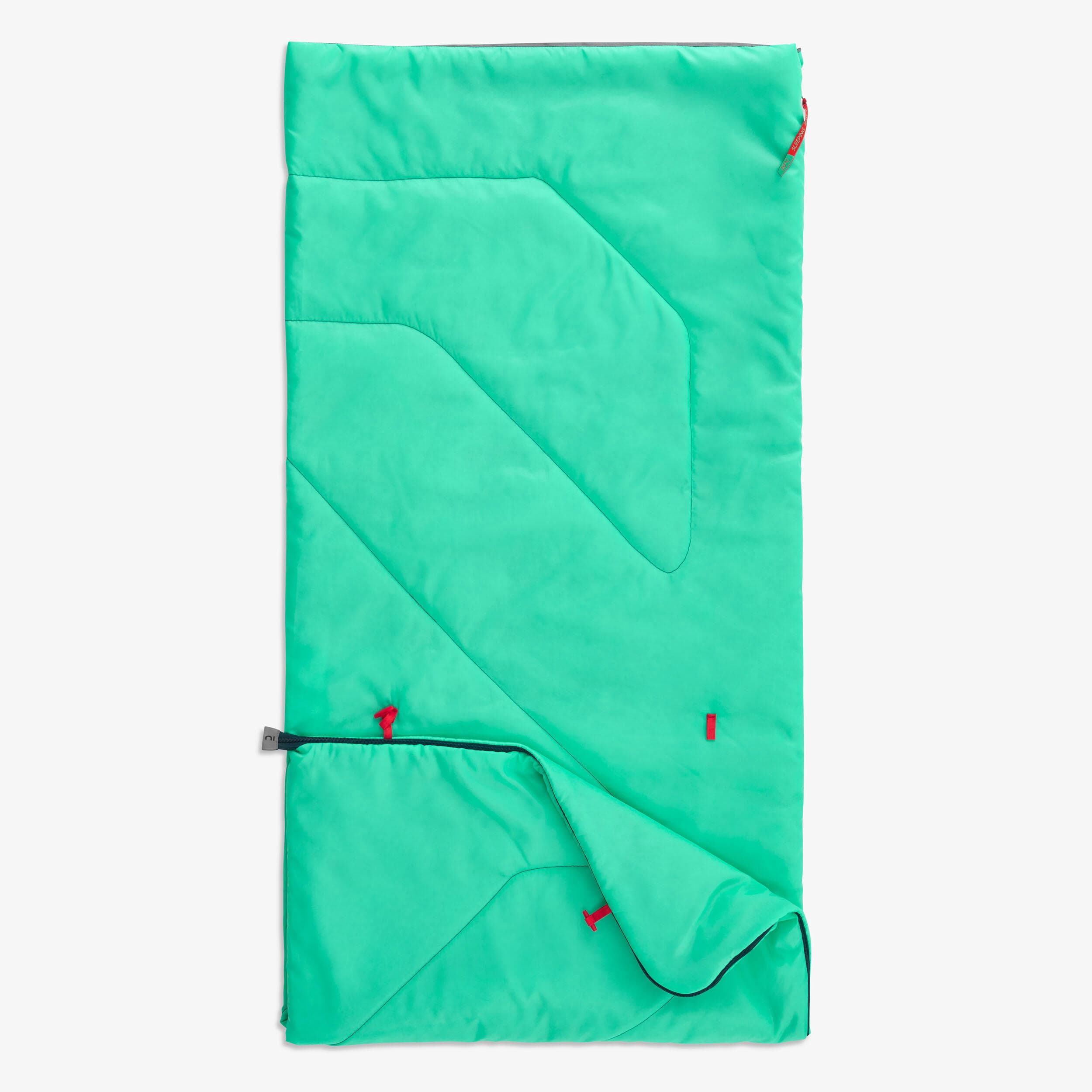 کیسه خواب کودک کچوا Quechua Children’s Outdoor Sleeping Bag – Turquoise – MH100 20°C — تصویر ۴