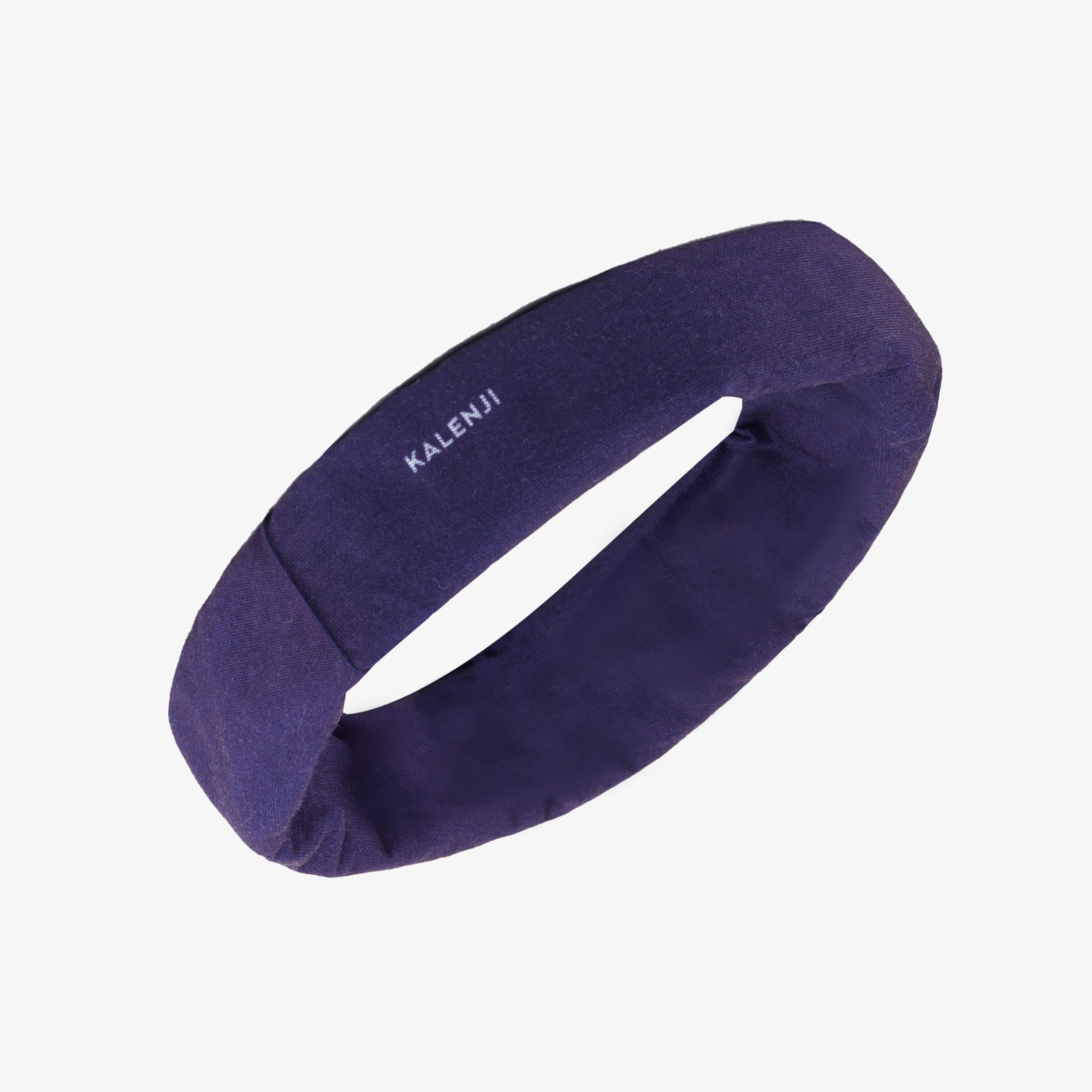 دستمال سر چند منظوره باندانا کالنجی دکتلون Kalenji Multi-Purpose Running bandana – Purple — تصویر ۴