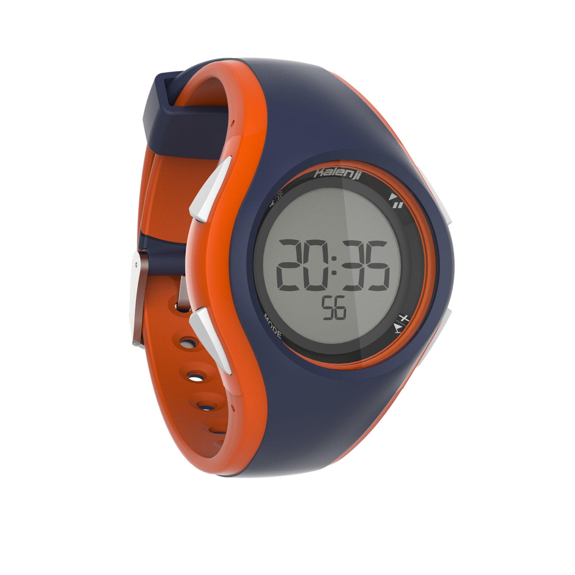 ساعت مچی کالنجی – دکتلون Kalenji Running Watch with Waterproof Stopwatch – Blue / Orange – W200 M