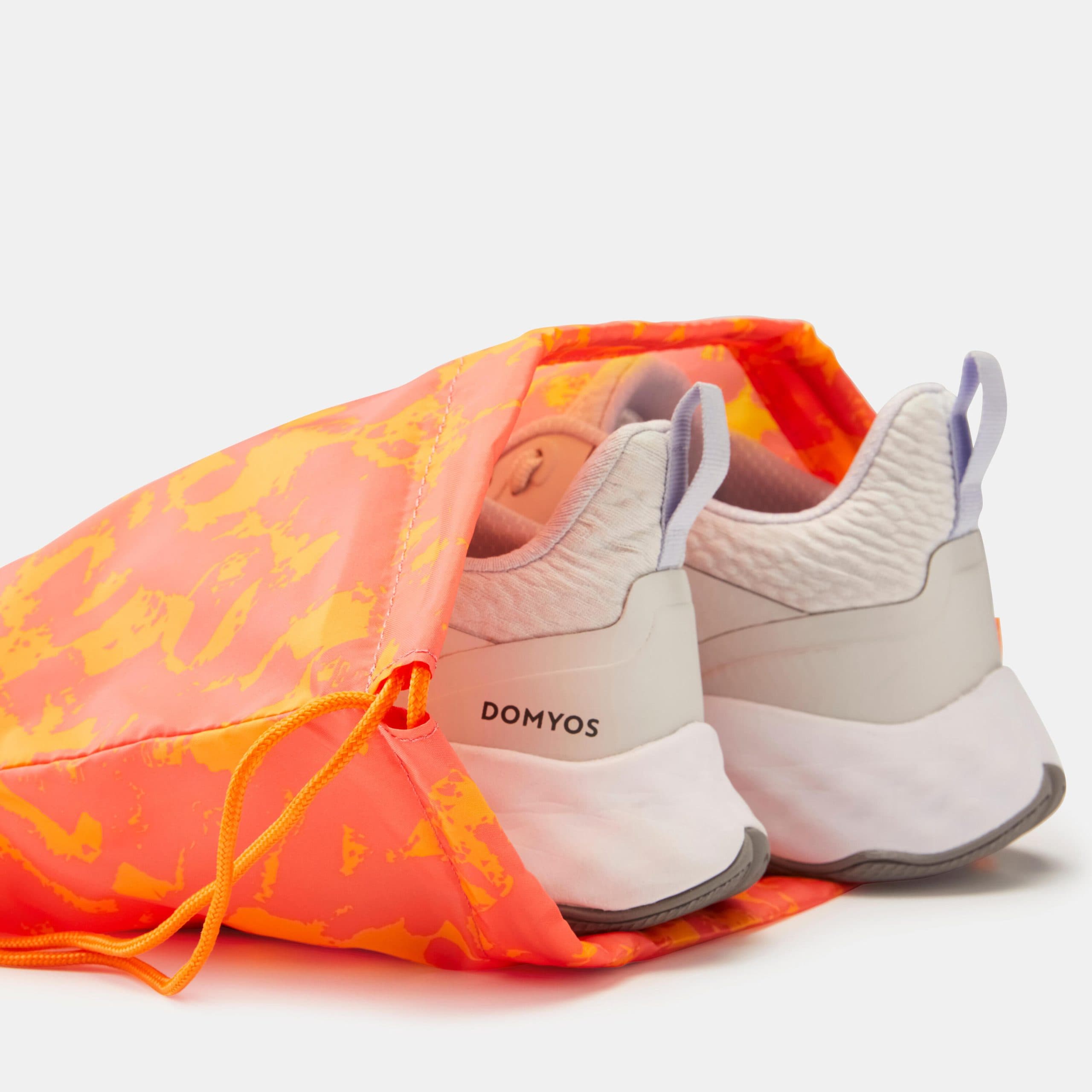کیسه ورزشی و کفش دمیوس – دکتلون Domyos Foldable Orange Sneaker Bag – Fitness — تصویر ۲