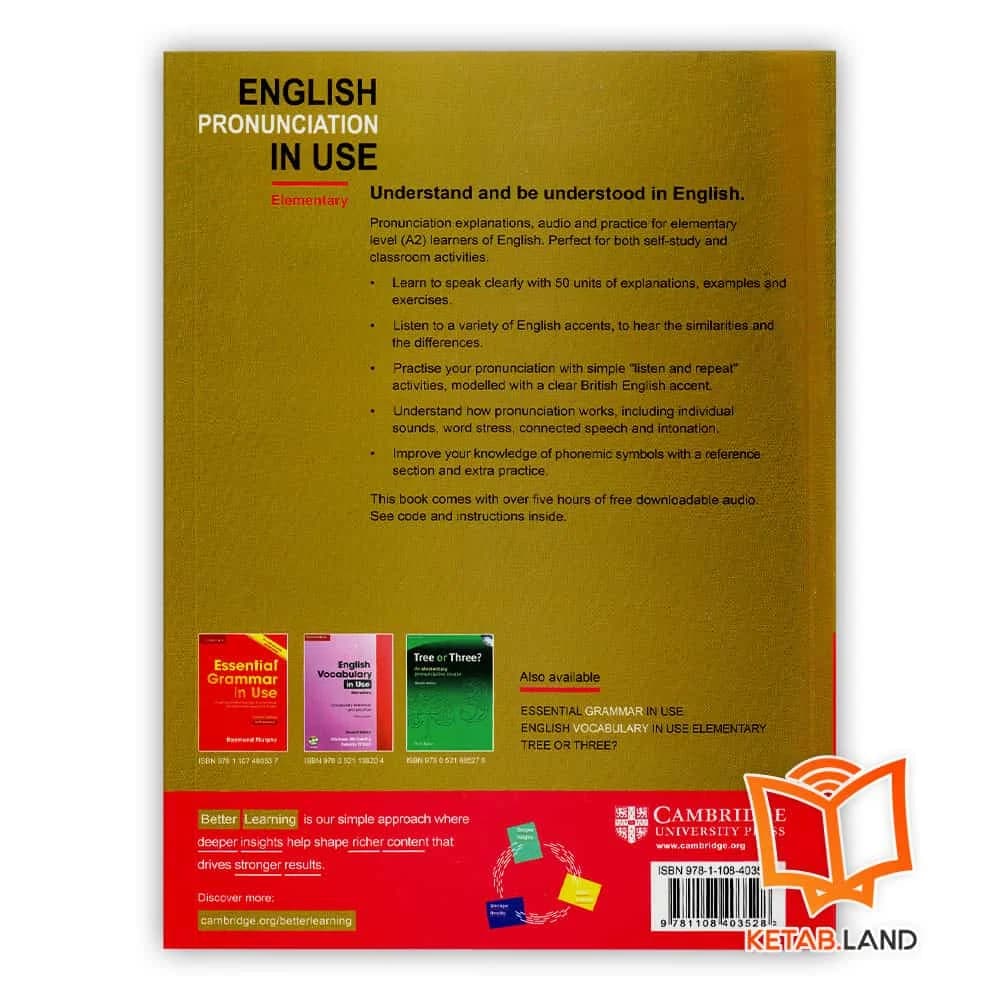 کتاب English Pronunciation In Use Elementary — تصویر ۵