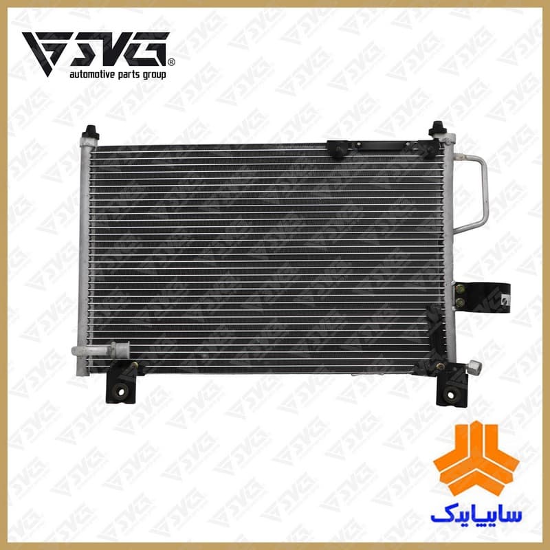 کندانسور کولر سردساز خودرو پراید فاز 1 و 2 (KDAC) جدید سایپا یدک — تصویر ۲