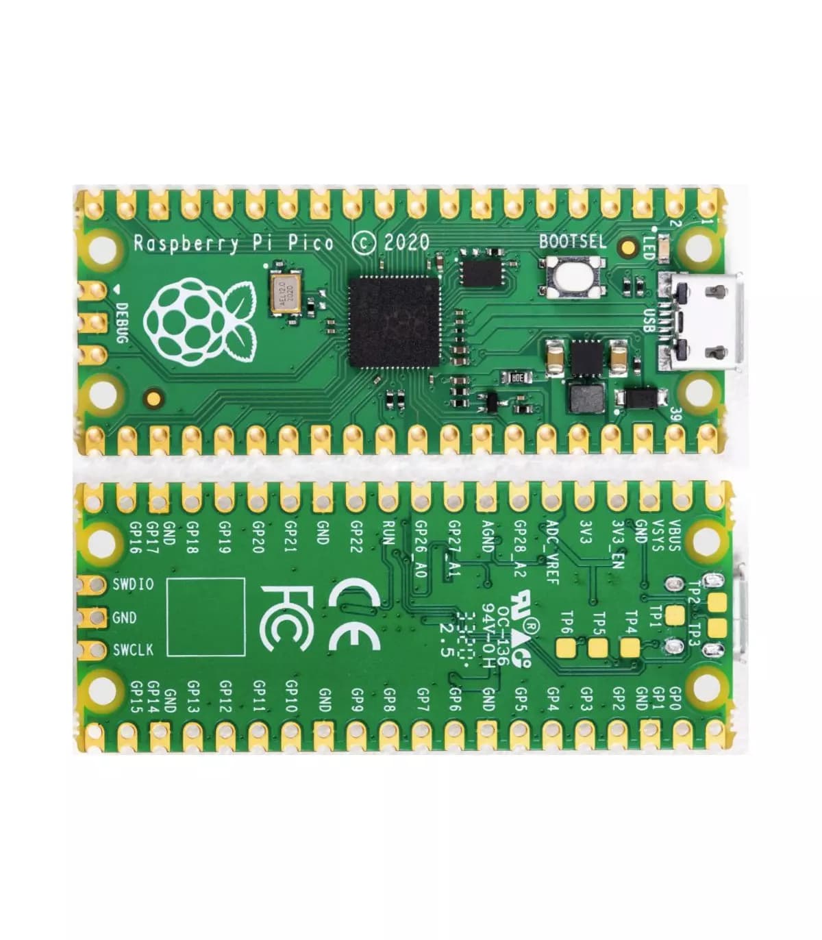 رزبری پای پیکو Raspberry Pi Pico اورجینال