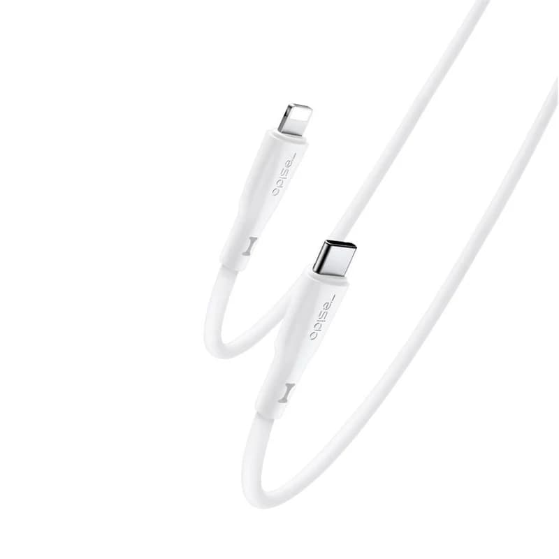 کابل تبدیل usb-C به لایتنینگ یسیدو مدل CA151 طول 1 متر