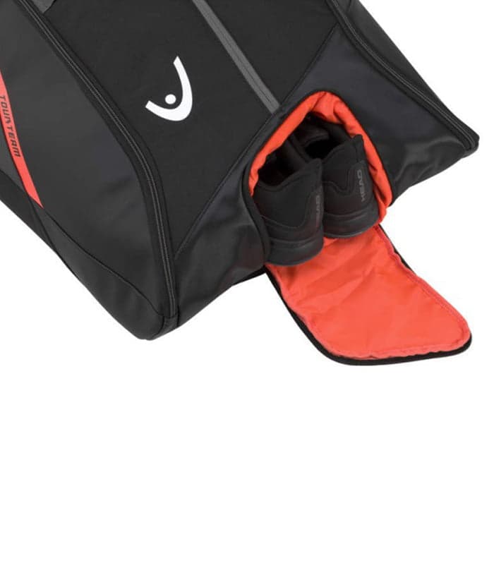 ساک تنیس هد Tour Team 15R Black Orange 2022 — تصویر ۳