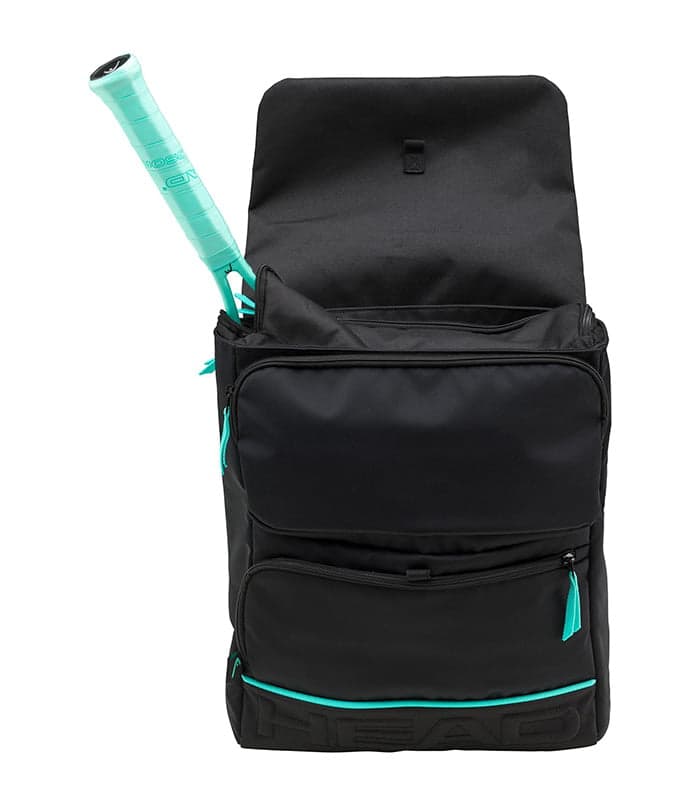 کوله تنیس هد Coco Backpack Black/Mint — تصویر ۲