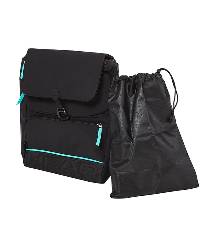 کوله تنیس هد Coco Backpack Black/Mint — تصویر ۳