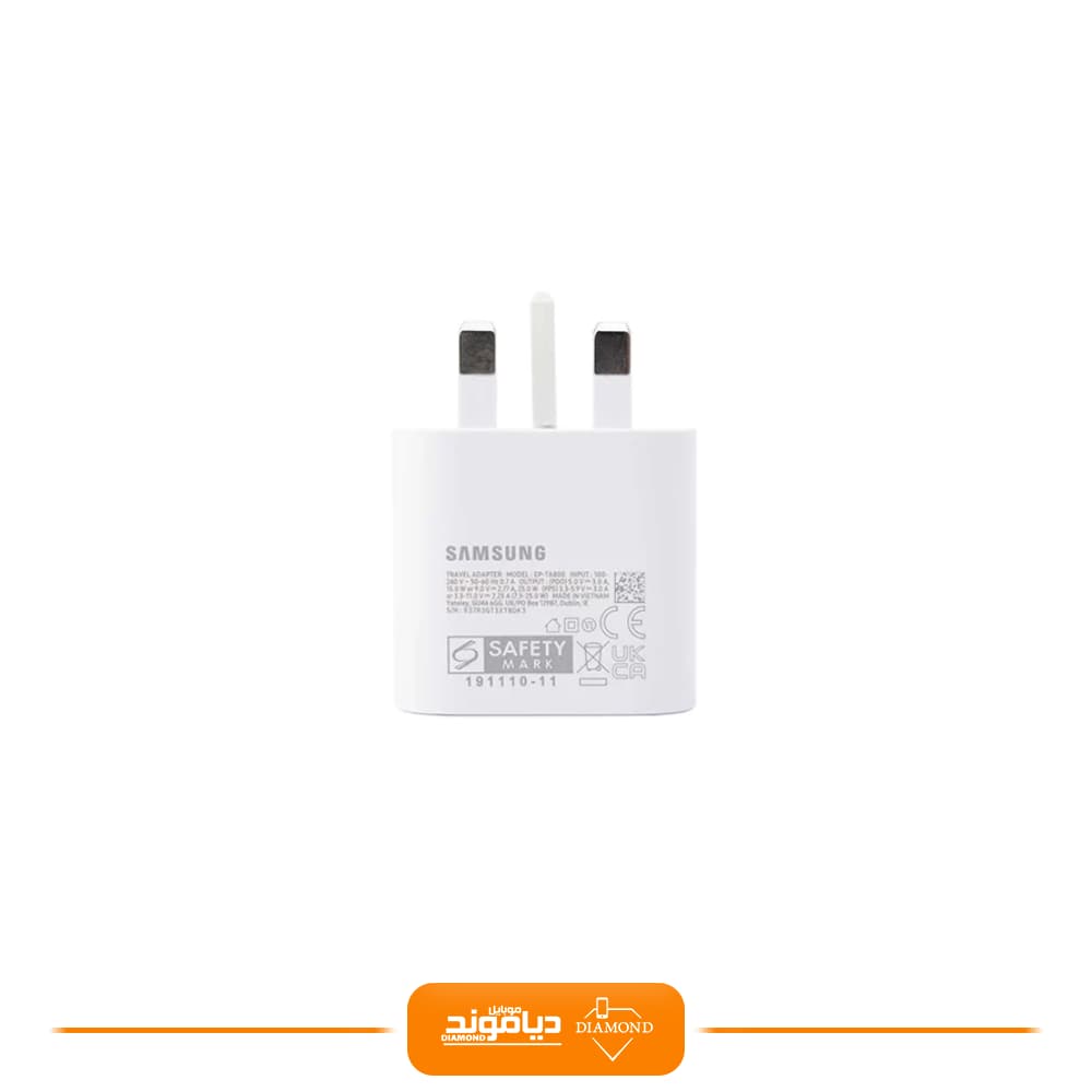 آداپتور شارژ اورجینال سامسونگ 25W با گارانتی — تصویر ۶