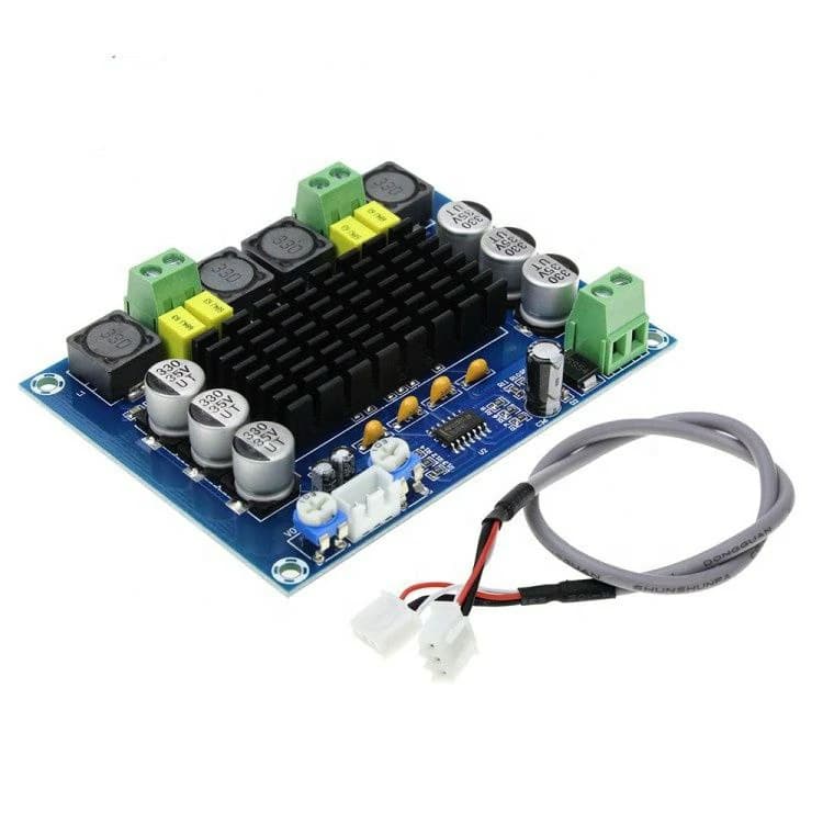 ماژول آمپلی فایر استریو XH-M543 / 2*120W چینی ۱۶ پین — تصویر ۳