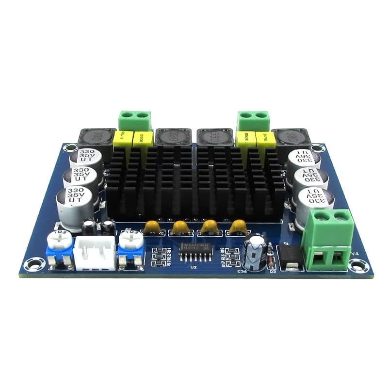 ماژول آمپلی فایر استریو XH-M543 / 2*120W چینی ۱۶ پین