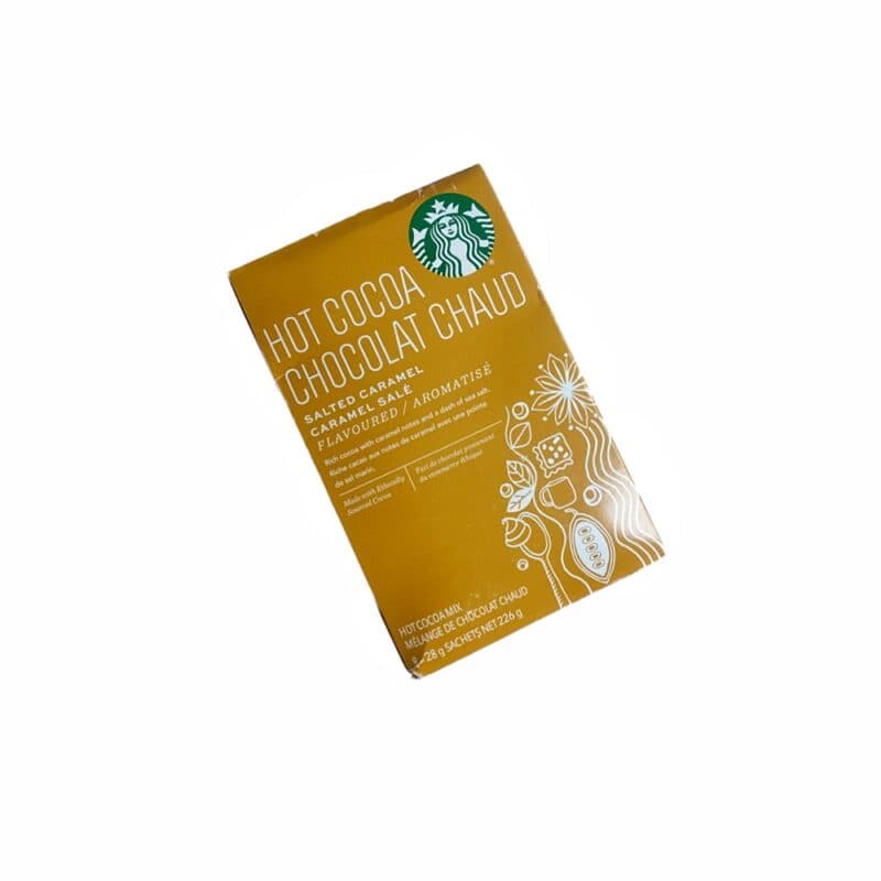 هات چاکلت فوری استارباکس طعم کارامل نمکی – Starbucks — تصویر ۲