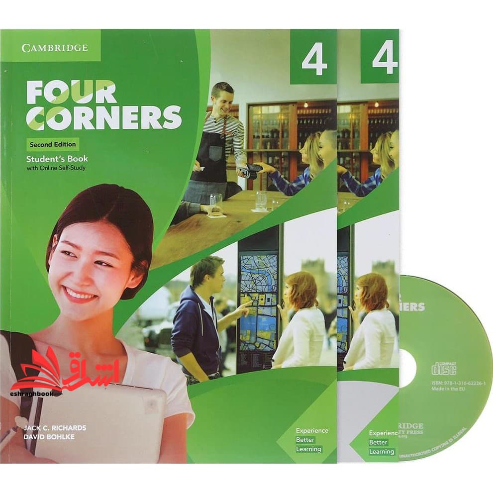 کتاب four corners ۴ second edition+WB