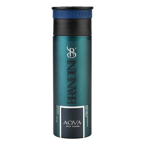 برندینی اسپری خوشبو کننده بدن مردانه آکوا پورهم ۲۰۰ میلی لیتر | Brandini Aqva Pour Homme Body Spray 200ml
