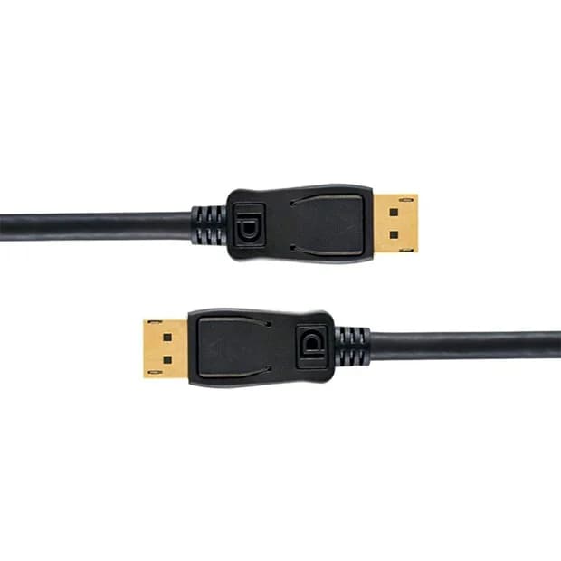 کابل مانیتور Dual DisplayPort 1.2 (برند FARANET – مدل FN-DPCB18 – طول ۱.۸ متر – مشکی – گارانتی ۱ ساله فرانت) (روکش گرد مشکی PVC)