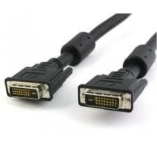 کابل مانیتور Dual DVI-I Dual Link (برند FARANET – مدل FN-DCB115 – طول ۱.۵ متر – مشکی – گارانتی ۱ ساله فرانت) (روکش گرد مشکی PVC)