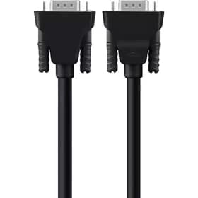 کابل تصویر VGA (برند واسل – مدل VG-200 – طول ۲۰ متر – مشکی – گارانتی ۳۶ ماهه واصل) (روکش گرد PVC مشکی)