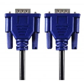 کابل تصویر VGA – برند K-NET – مدل K-CVGA0030 – طول ۳ متر – مشکی – گارانتی ۲۴ ماهه شبکه البرز روکش گرد PVC با قطر ۳.۶ میلی‌متر — تصویر ۲