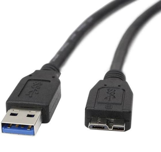 کابل دیتا هارد USB 3.0 به Micro USB – برند D-NET – طول 1.5 متر – مشکی – گارانتی تست و تضمین اصالت کالا