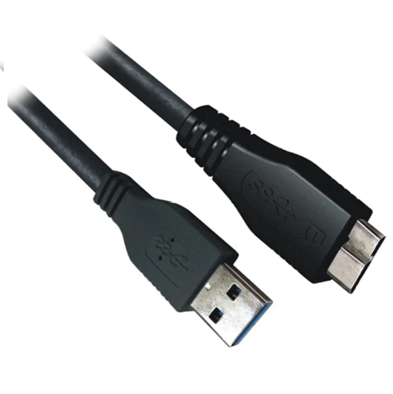 کابل دیتا هارد USB 3.0 به Micro USB – برند FARANET – مدل FN-U3CM10 – طول 1 متر – مشکی – گارانتی 1 ساله فرانت