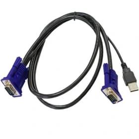 کابل دیتا سوئیچ USB 2.0 KVM – طول 1.5 متر – درجه یک – گارانتی تست و تضمین اصالت کالا — تصویر ۲