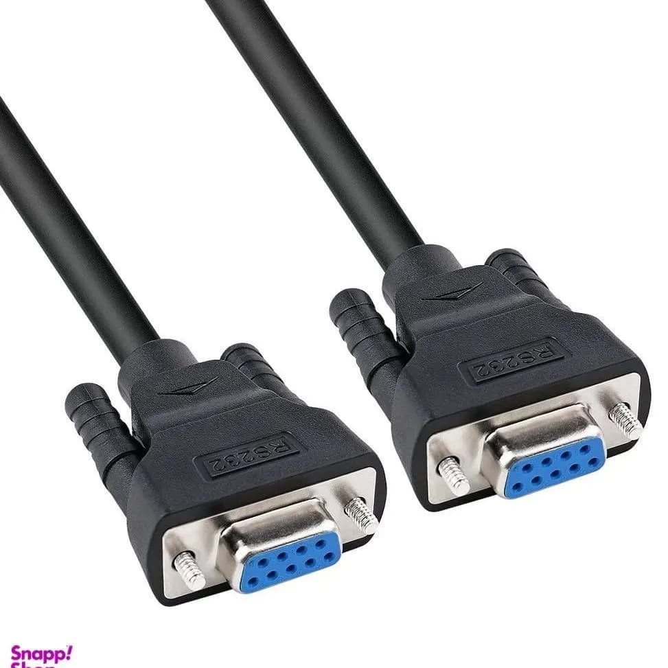 کابل دیتا سریال RS232 (ماده به ماده) موازی – برند DNET – طول 1.5 متر – گارانتی اصالت
