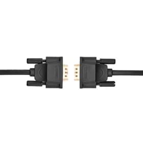 کابل دیتا سریال RS232 (نر به نر) – برند UGREEN – مدل DB101 – طول 1.5 متر – مشکی – گارانتی 18 ماهه پایا ارتباط — تصویر ۲