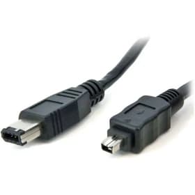 کابل دیتا IEEE 1394 (FireWire) 6 پین به 4 پین – برند SHARK – طول 1.5 متر – گارانتی تست و تضمین اصالت کالا