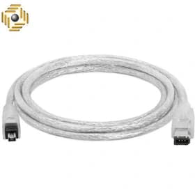 کابل دیتا IEEE 1394 (FireWire) 6 پین به 4 پین – برند SHARK – طول 1.5 متر – گارانتی تست و تضمین اصالت کالا — تصویر ۳