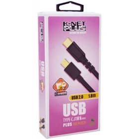 کابل دیتا Type-C به Mini USB 5 پین – برند K-NET PLUS – مدل KP-CUC518 – طول 1.5 متر – مشکی – گارانتی 24 ماهه شبکه البرز — تصویر ۲