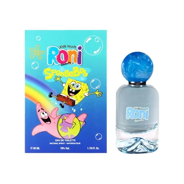 ادو تویلت کودک رونی بیوتی مدل باب اسفنجی حجم ۵۰ میلی لیتر | Roni Beauty SPONGE BOB Kids Touch For Boy Edt 50ml